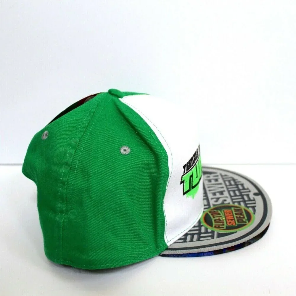Teenage Mutant Ninja Turtles TMNT Flip-Top Sewer Peak Baseball Hat One Size